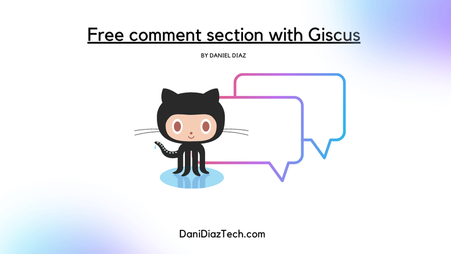 With the introduction of GitHub discussions, Giscus emerged. An easy way to add comments to our site. Let's create a comment section with Giscus.
