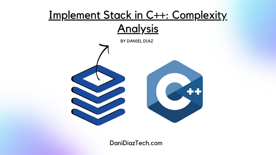 Let's implement the Stack data structure in C++, and analyze the complexity of its methods.