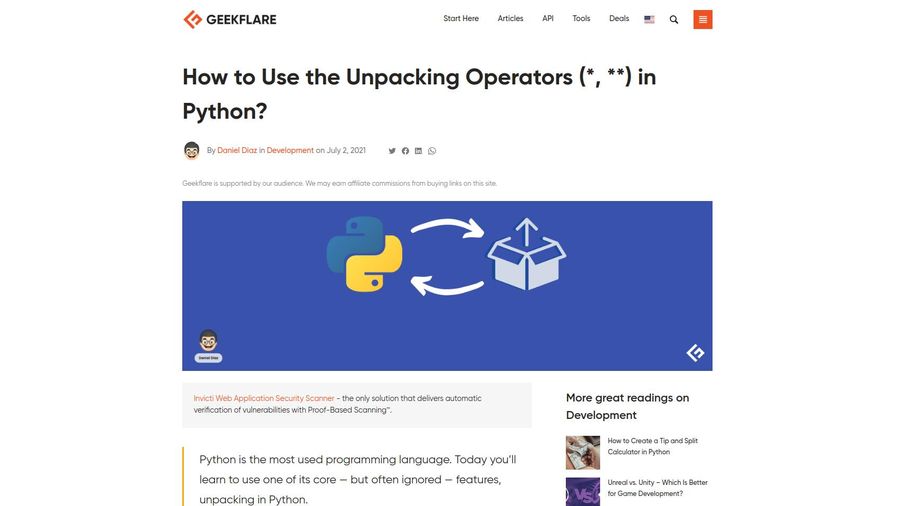 How to Use the Unpacking Operators (*, **) in Python?